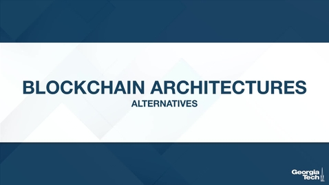 Thumbnail for Bitcoin Architecture: Alternatives