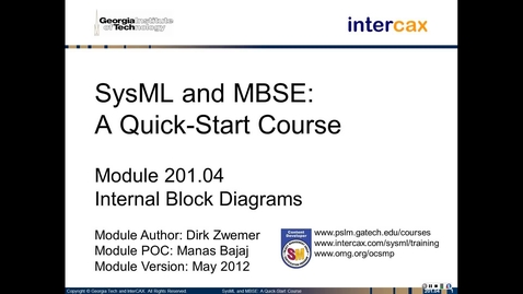 Thumbnail for entry SMQS_Module_201.04_Structure_InternalBlockDiagrams