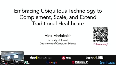 Thumbnail for Alex Mariakakis — Embracing Ubiquitous Technology to Complement, Scale, and Extend Traditional Healthcare