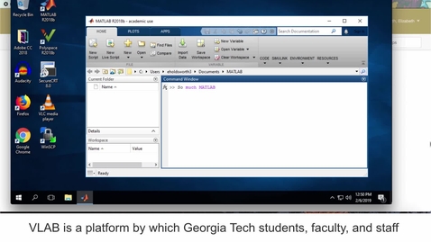 Thumbnail for Using VLAB - cloud software