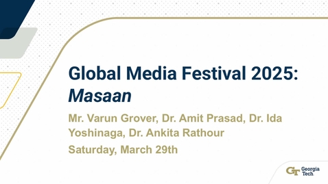 Thumbnail for &quot;Masaan&quot;: Q&amp;A with Screenwriter Varun Grover