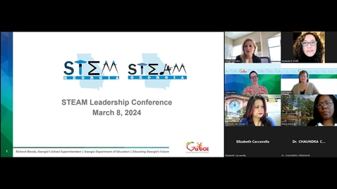 Thumbnail for entry SLC 2024 - Georgia's STEM:STEAM Certification