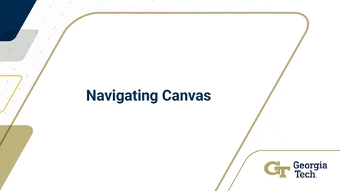 Thumbnail for entry Navigating Canvas