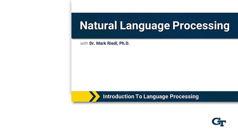 Thumbnail for Introduction to Natural Language Processing