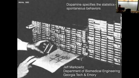 Thumbnail for Jeffrey Markowitz - Dopamine specifies the statistics of spontaneous behavior