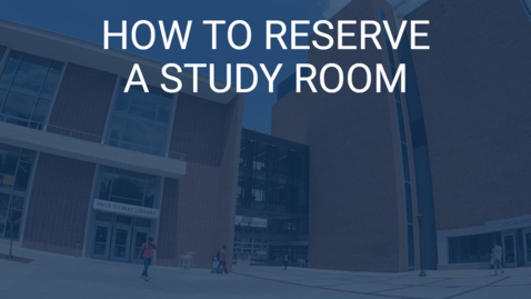 Thumbnail for How to Reserve a Study Room at the Georgia Tech Library