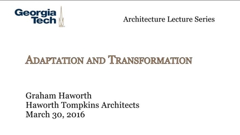 Thumbnail for Adaptation and Transformation - Graham Haworth