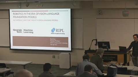 Thumbnail for Zsolt Kira - Robotics in the Era of Vision-Language Foundation Models