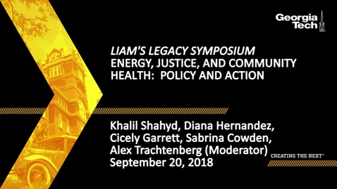 Thumbnail for Energy, Justice, and Community Health: Policy and Action