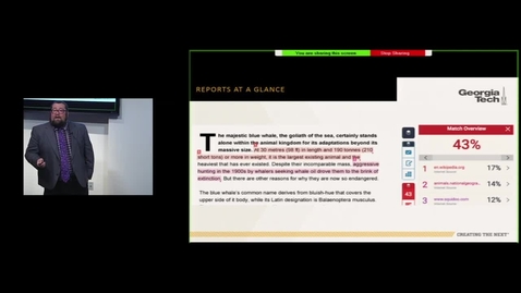 Thumbnail for Plagiarism Prevention and Education with Turnitin