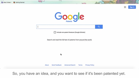 Thumbnail for entry Introduction to Google Patents (January 2019)