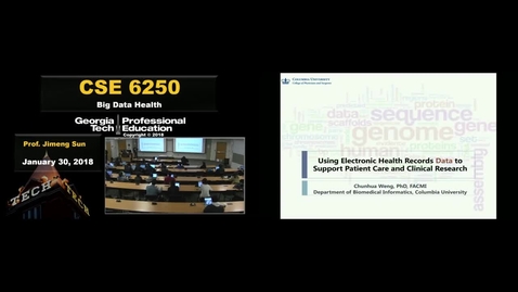 Thumbnail for Using Electronic Health Records to Support Patient Care and Clinical Research - Chunhua Weng