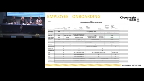 Thumbnail for Demistifying Employee Onboarding @ GT -- What Happens When?