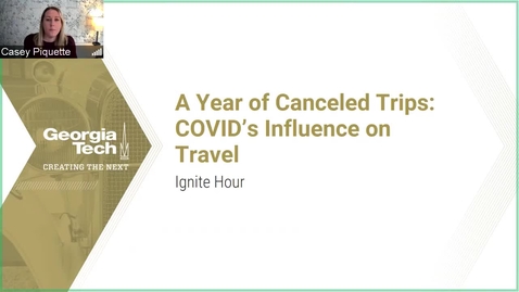 Thumbnail for entry A Year of Cancelled Trips: COVID'S Influence on Travel