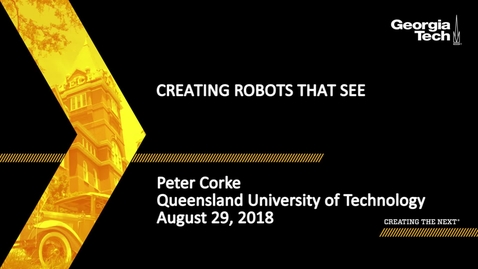 Thumbnail for Peter Corke - Creating Robots That See