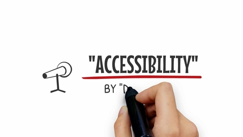 Thumbnail for entry Accessibility-Updated-David Tate