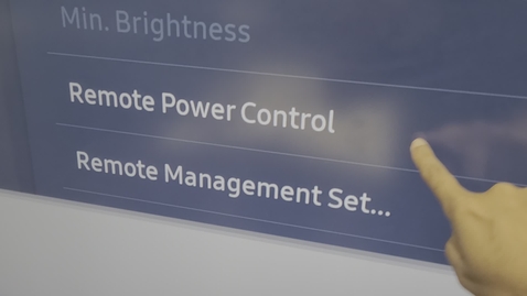Thumbnail for How to Setup Samsung Flip TV for IP or Serial Control