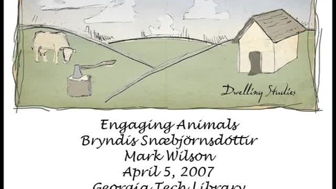 Thumbnail for entry Bryndís Snæbjörnsdóttir, Mark Wilson - Engaging Animals