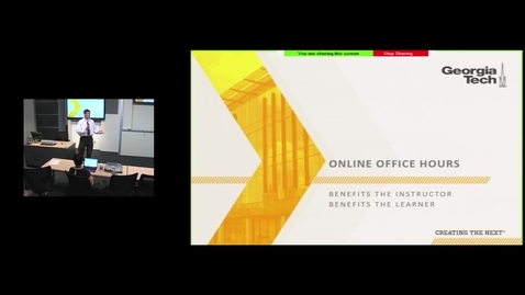 Thumbnail for Online Office Hours with BlueJeans