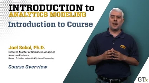 Thumbnail for entry Introduction Analytics Modeling