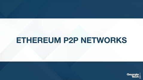 Thumbnail for Ethereum P2P Network