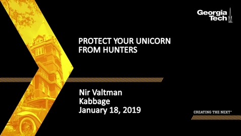 Thumbnail for Nir Valtman - Protect Your Unicorn From Hunters