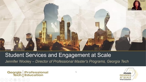 Thumbnail for entry Student Services and Engagement at-Scale