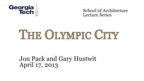 Thumbnail for entry The Olympic City - Jon Pack, Gary Hustwit