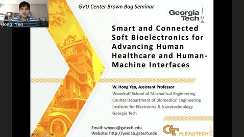 Thumbnail for entry Smart and Connected Soft Bioelectronics for Advancing Human Healthcare and Human-Machine Interfaces