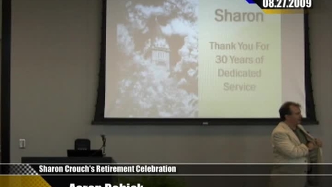 Thumbnail for Sharon_Crouch_Retirement