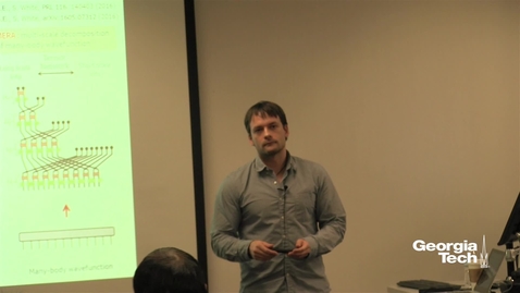 Thumbnail for Many-body Entanglement and Tensor Networks - Glen Evenbly