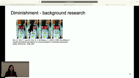 Thumbnail for Anne C. McLaughlin — Augment, Diminish, Remap Reality: Freeing the Mind and its Resources