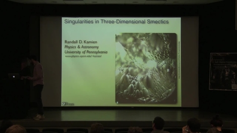Thumbnail for The Topological Character of Smectics - Randy Kamien