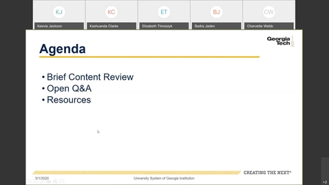 Thumbnail for entry Special Topics Q&amp;A Webinar:  Recruiting &amp; Hiring (Careers)-05/01/2020