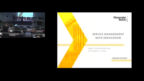 Thumbnail for IT Service Management (ITSM) @ GT