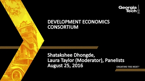 Thumbnail for Development Economics Consortium