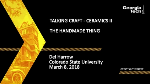 Thumbnail for The Handmade Thing - Del Harrow