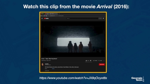 Thumbnail for 02 &quot;Arrival&quot; and the Sapir-Whorf Hypothesis