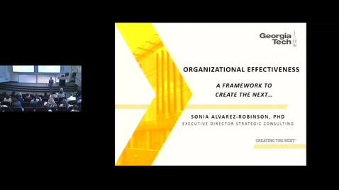 Thumbnail for Intro to Organizational Effectiveness
