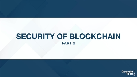 Thumbnail for Security of Blockchain, part 2