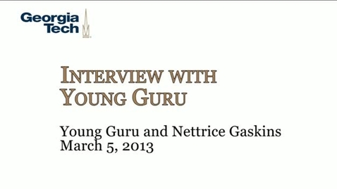 Thumbnail for entry Young Guru and Nettrice Gaskins - Young Guru, Nettrice Gaskins