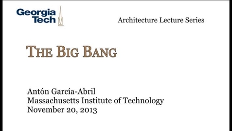Thumbnail for The Big Bang - Anton Garca-Abril
