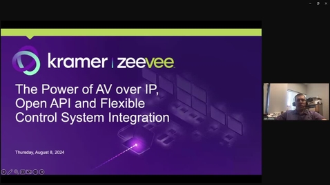 Thumbnail for ZEEVEE - Open API and Flexible Control System Integration (Demo)
