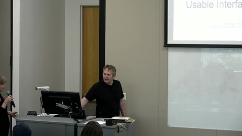 Thumbnail for Thad Starner — Mobile Sign Language Recognition: Creating Useful and Usable Interfaces for the Deaf