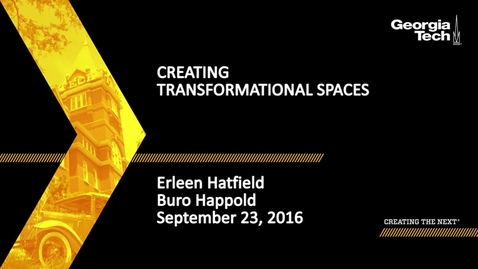 Thumbnail for Creating Transformational Spaces - Erleen Hatfield