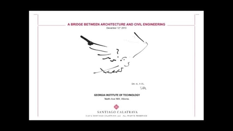 Thumbnail for A Bridge Between Architecture and Civil Engineering - Santiago Calatrava