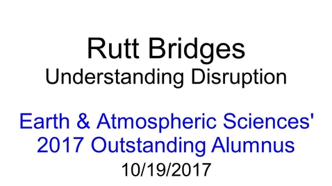 Thumbnail for Rutt Bridges Seminar