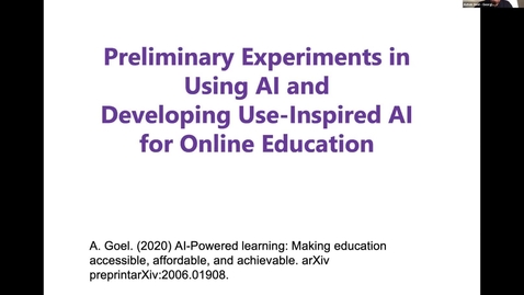 Thumbnail for Closing Session: From Cognitive Engagement to Teacher Presence and Social Belonging in Scalable Online Education
