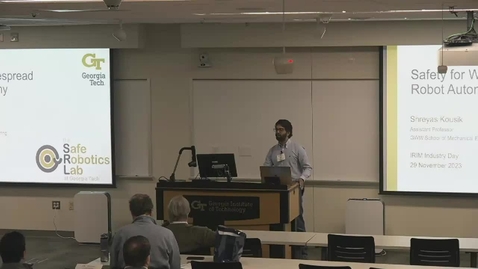 Thumbnail for Shreyas Kousik - Safety for Widespread Robot Autonomy