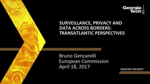 Thumbnail for Achieving Individual Privacy and International Security Cooperation in a Shifting Landscape - Bruno Gencarelli